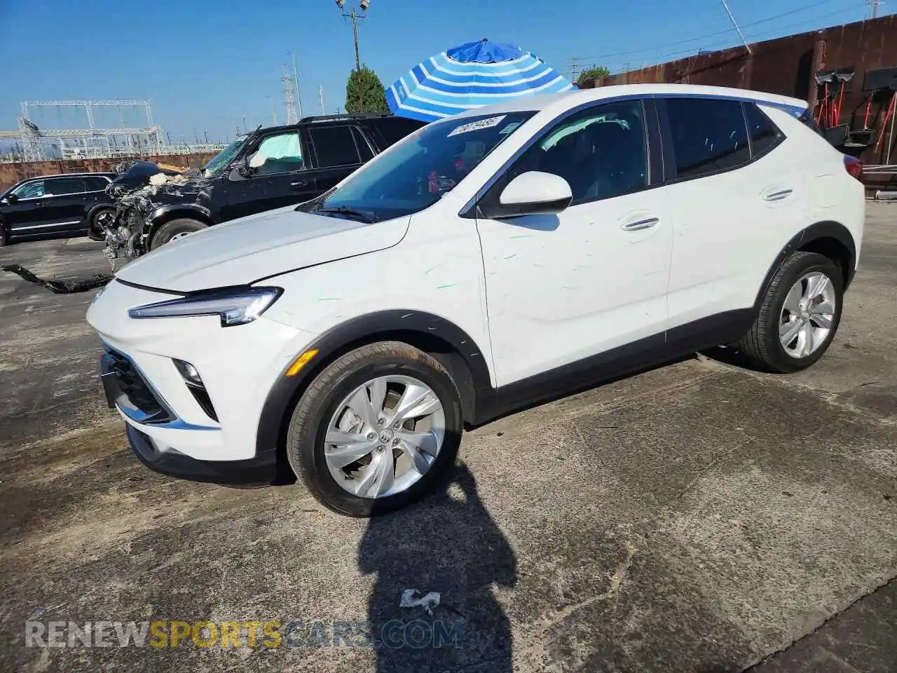 1 Фотография поврежденного автомобиля KL4AMBSL4SB143370 BUICK ENCORE 2025