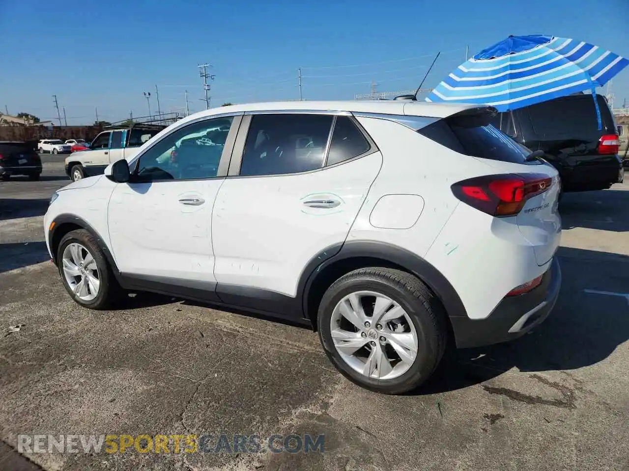 2 Фотография поврежденного автомобиля KL4AMBSL4SB143370 BUICK ENCORE 2025