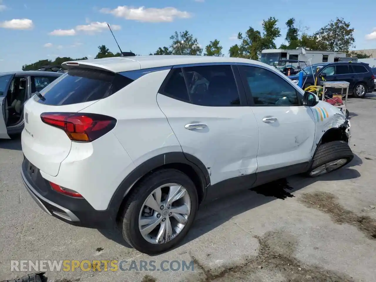 3 Photograph of a damaged car KL4AMBSP1SB065617 BUICK ENCORE 2025