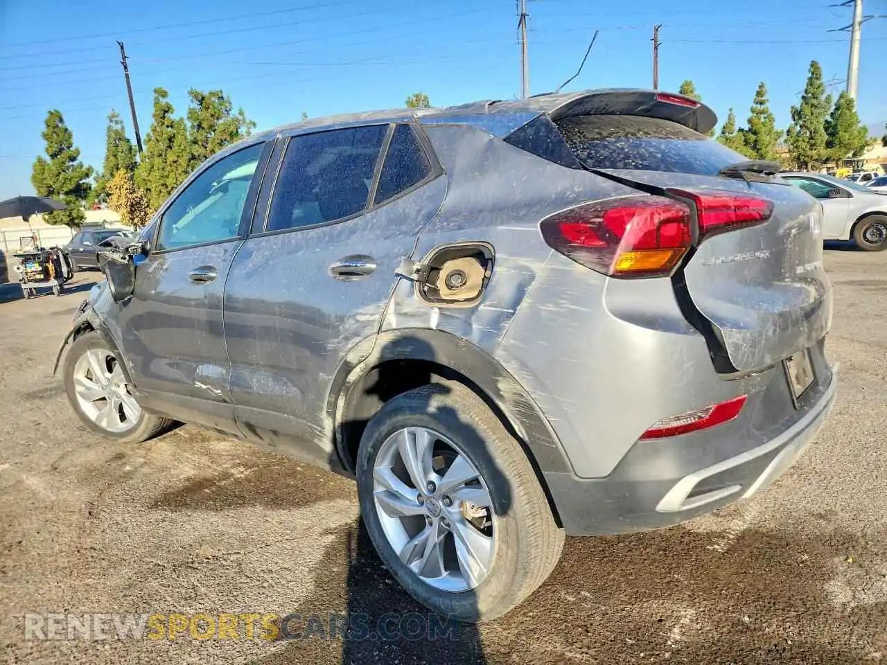 2 Фотография поврежденного автомобиля KL4AMBSP7SB046103 BUICK ENCORE 2025