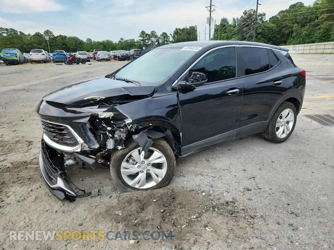 1 Photograph of a damaged car KL4AMBSP8SB011098 BUICK ENCORE 2025
