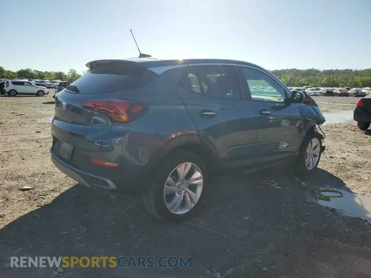3 fotografías del automóvil dañado KL4AMCSL0SB054465 BUICK ENCORE 2025