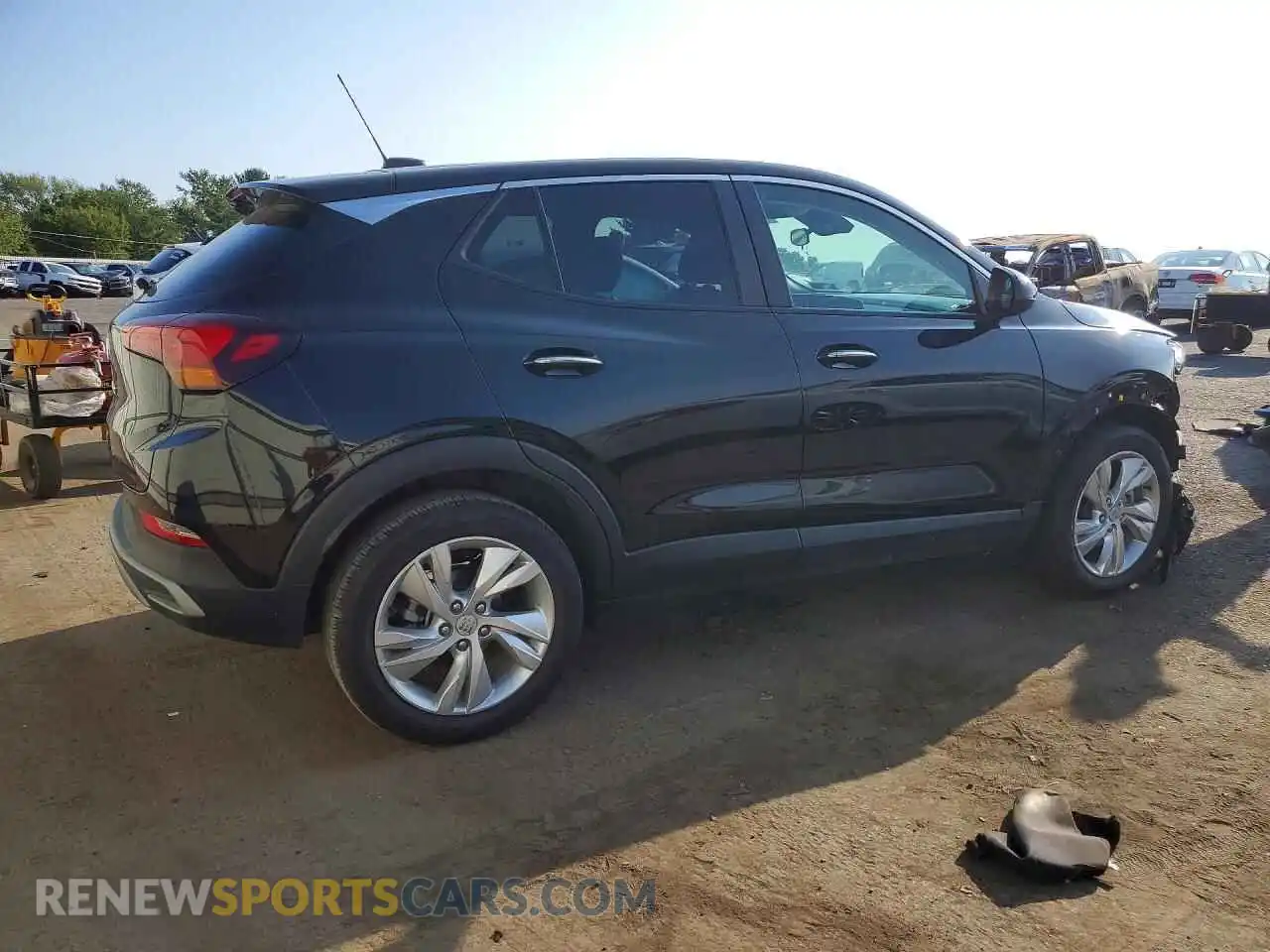 3 fotografías del automóvil dañado KL4AMCSL5SB008291 BUICK ENCORE 2025