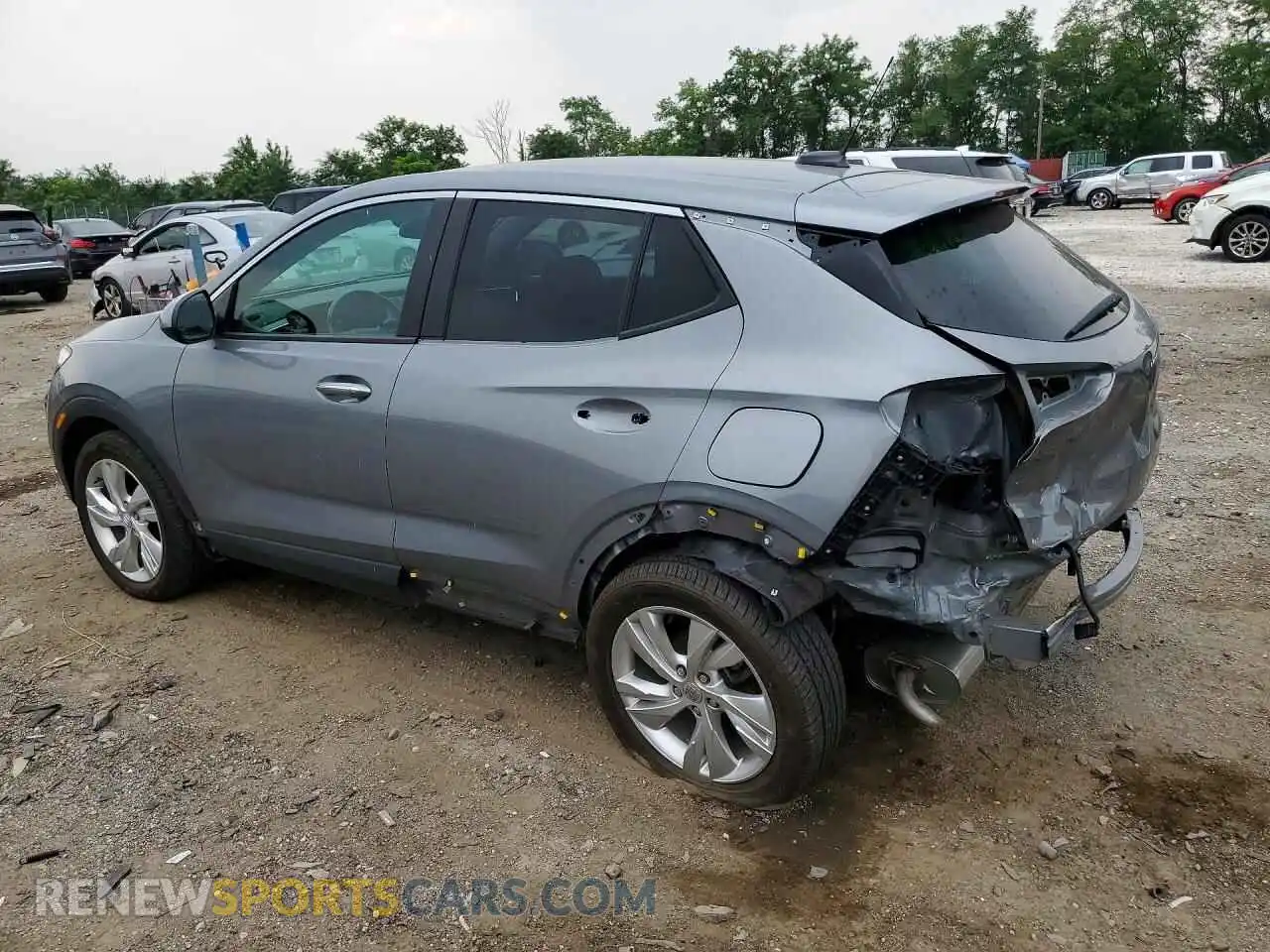 2 fotografías del automóvil dañado KL4AMCSL6SB162007 BUICK ENCORE 2025