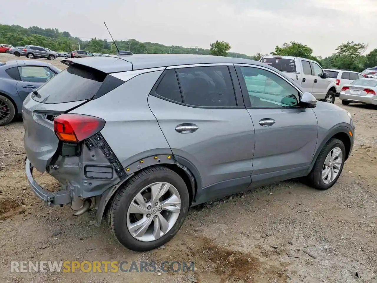 3 fotografías del automóvil dañado KL4AMCSL6SB162007 BUICK ENCORE 2025