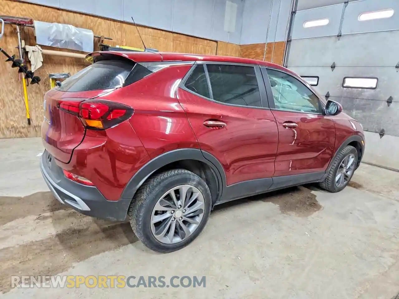 3 fotografías del automóvil dañado KL4AMCSL7SB009572 BUICK ENCORE 2025
