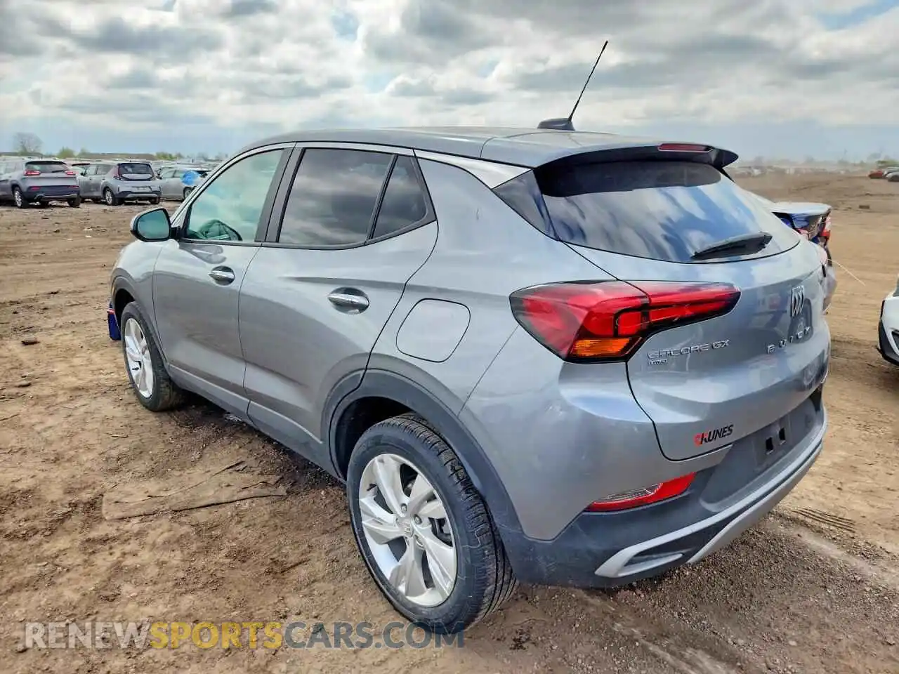 2 Фотография поврежденного автомобиля KL4AMCSL8SB152188 BUICK ENCORE 2025