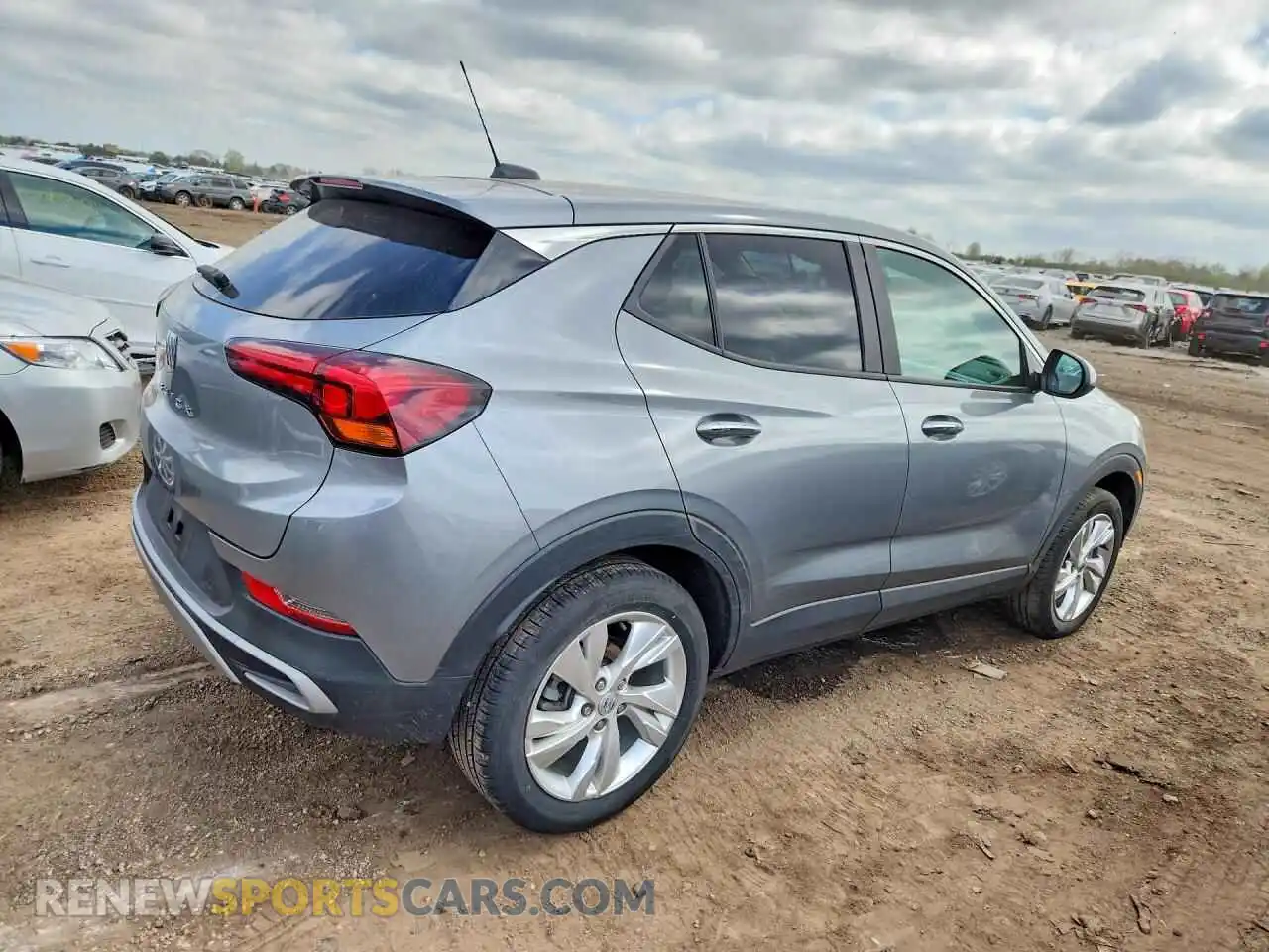 3 Фотография поврежденного автомобиля KL4AMCSL8SB152188 BUICK ENCORE 2025