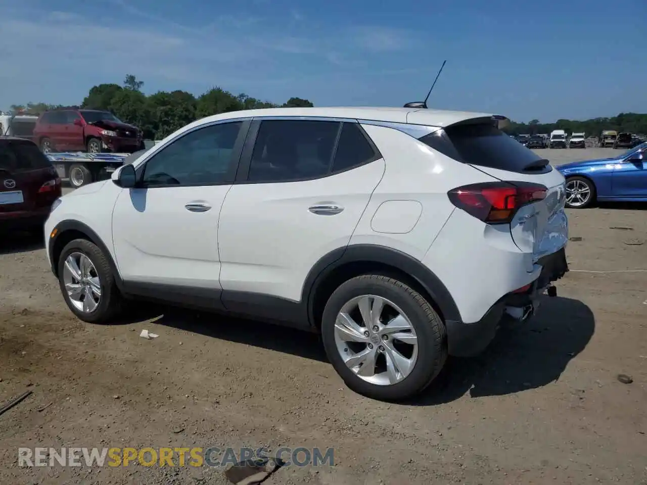 2 Photograph of a damaged car KL4AMCSLXSB092396 BUICK ENCORE 2025