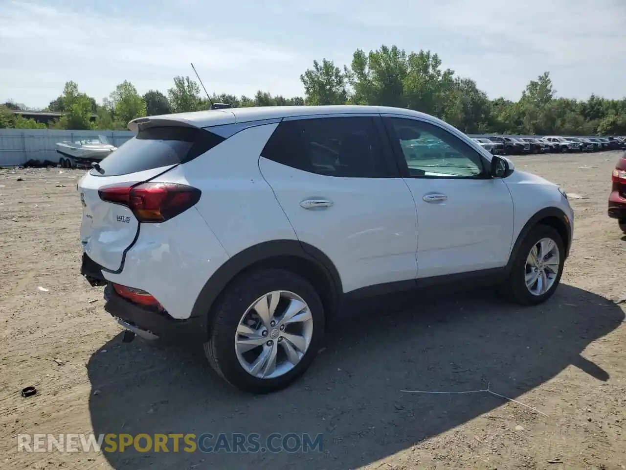 3 Photograph of a damaged car KL4AMCSLXSB092396 BUICK ENCORE 2025