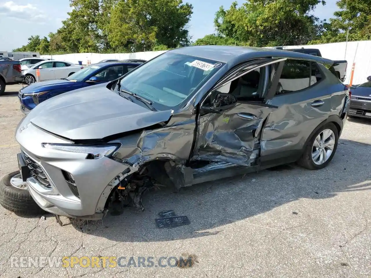 1 Photograph of a damaged car KL4AMCSLXSB153830 BUICK ENCORE 2025