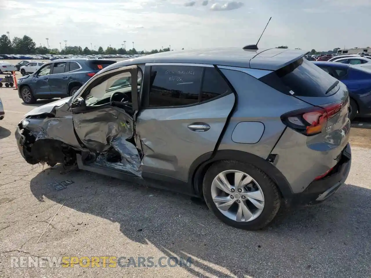 2 Photograph of a damaged car KL4AMCSLXSB153830 BUICK ENCORE 2025