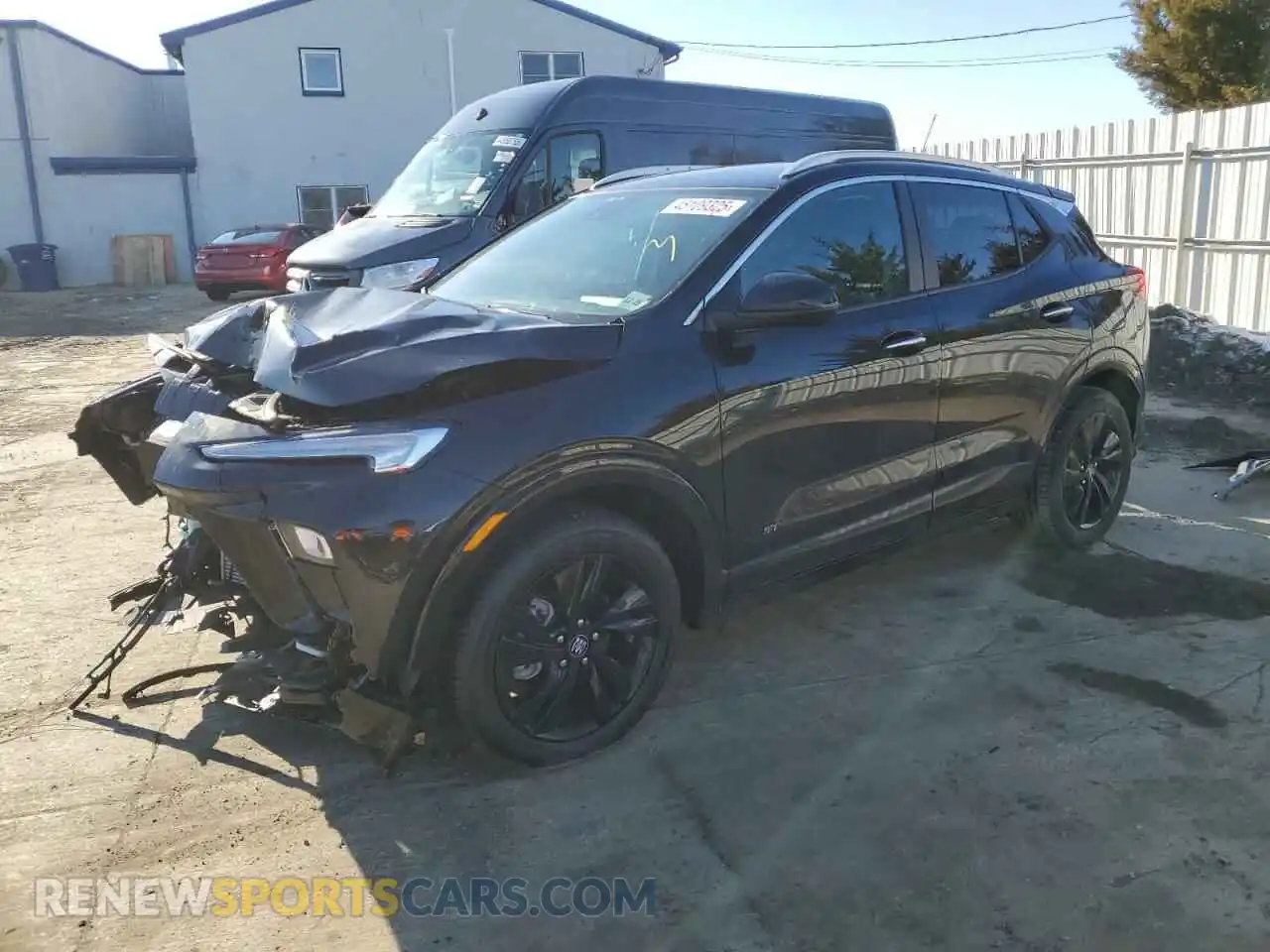 1 Photograph of a damaged car KL4AMDSL0SB004431 BUICK ENCORE 2025