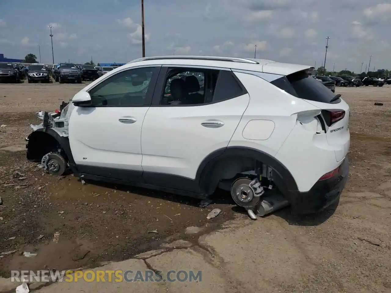 2 Photograph of a damaged car KL4AMDSL0SB053046 BUICK ENCORE 2025