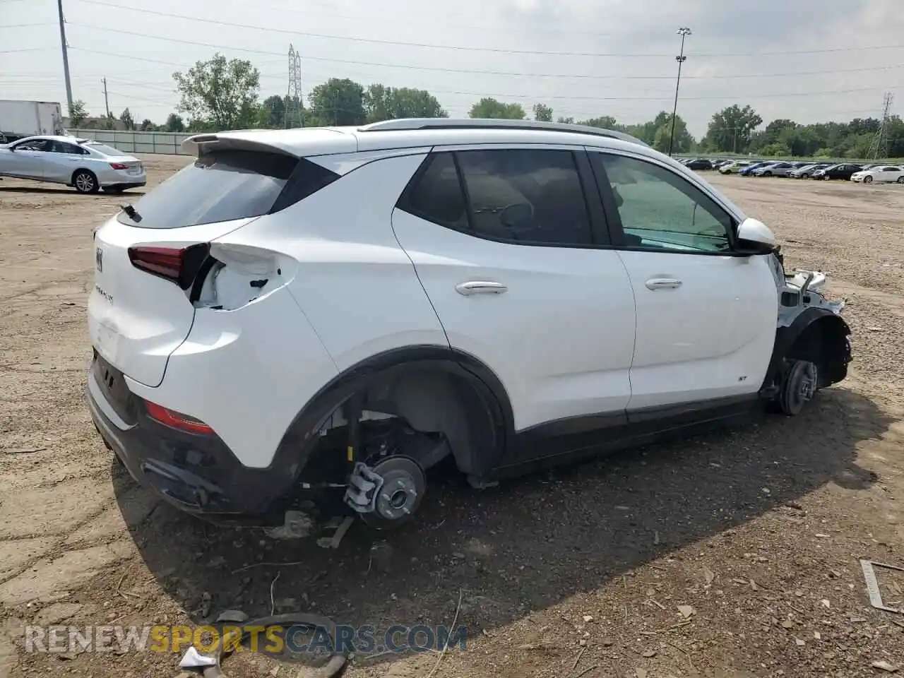 3 Photograph of a damaged car KL4AMDSL0SB053046 BUICK ENCORE 2025