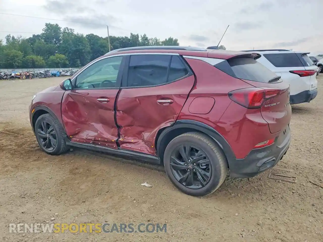 2 Photograph of a damaged car KL4AMDSL0SB134063 BUICK ENCORE 2025