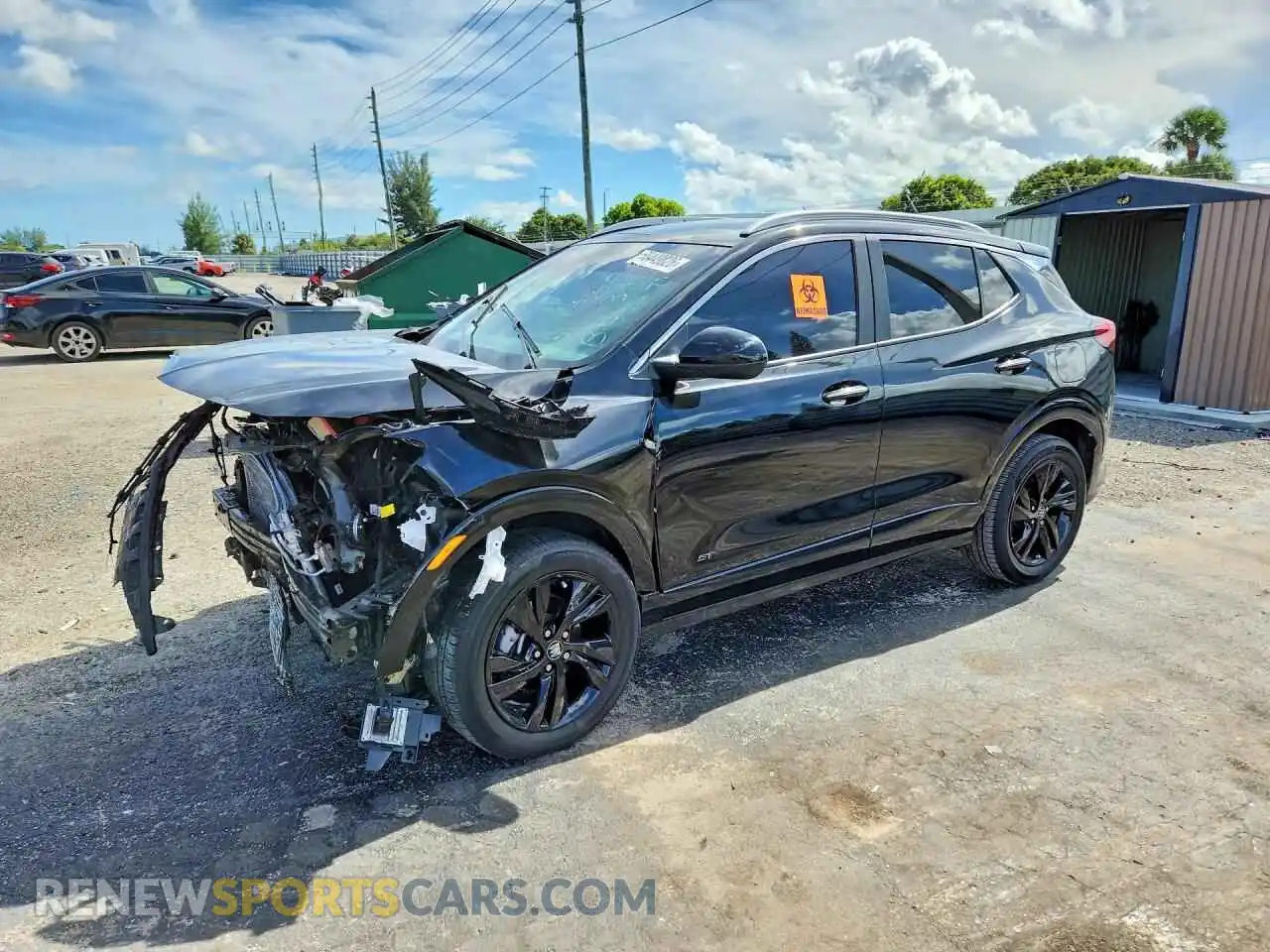 1 Фотография поврежденного автомобиля KL4AMDSL1SB075685 BUICK ENCORE 2025