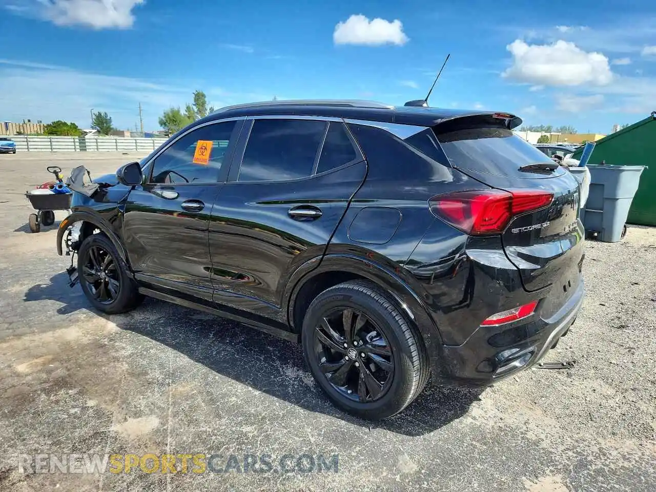 2 Фотография поврежденного автомобиля KL4AMDSL1SB075685 BUICK ENCORE 2025