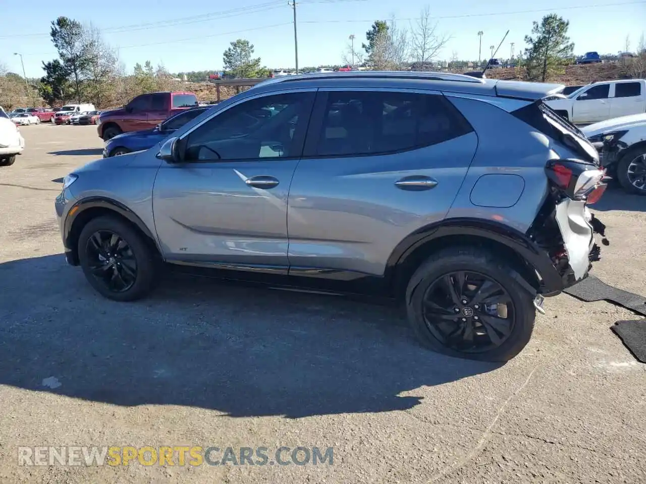 2 Photograph of a damaged car KL4AMDSL4SB001581 BUICK ENCORE 2025