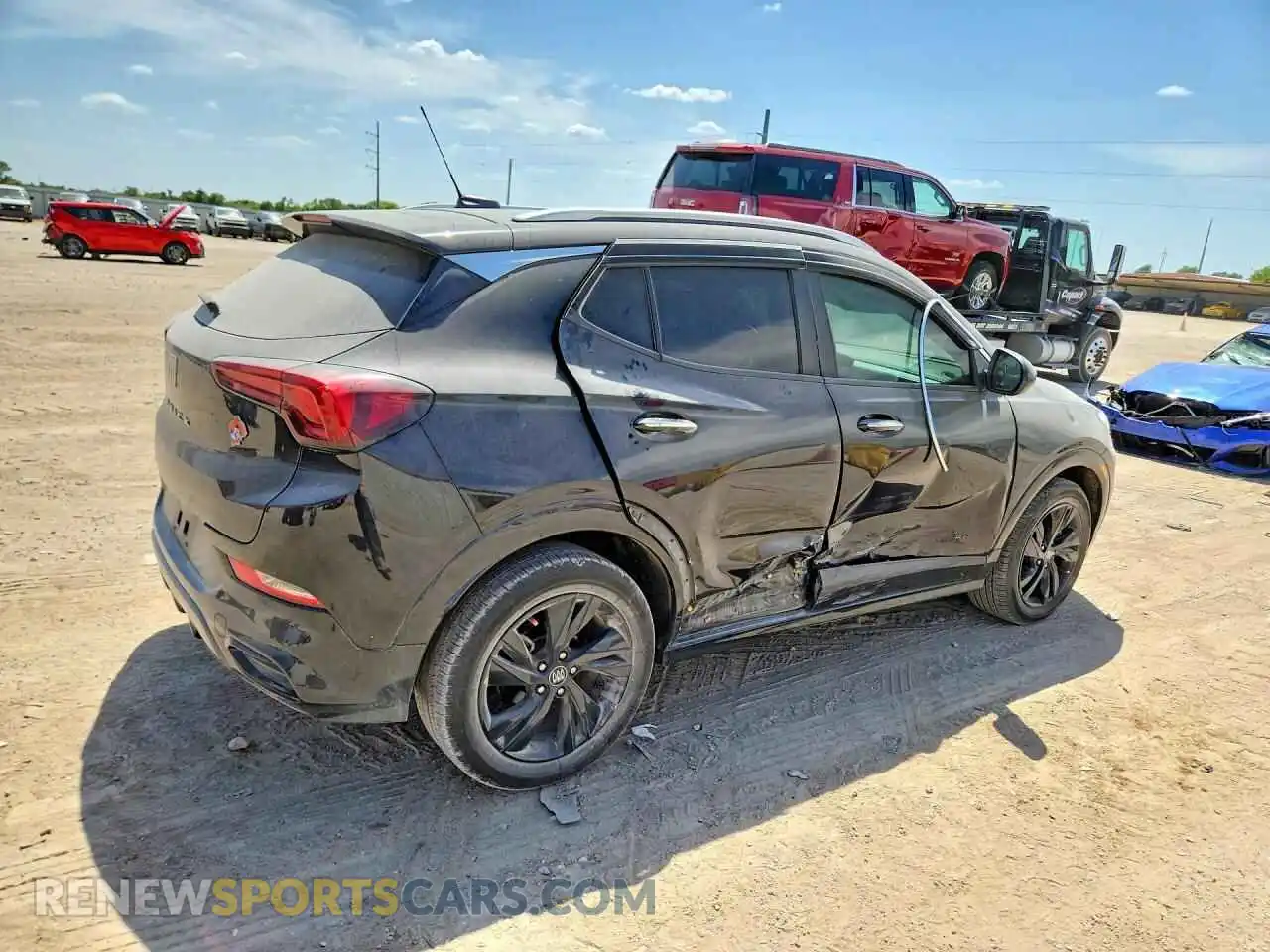 3 Фотография поврежденного автомобиля KL4AMDSL5SB096524 BUICK ENCORE 2025