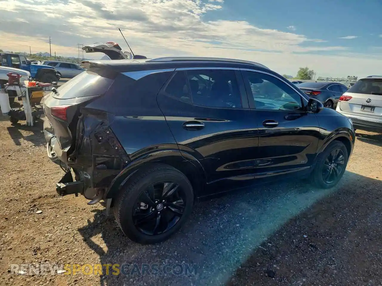 3 Photograph of a damaged car KL4AMDSL8SB008503 BUICK ENCORE 2025