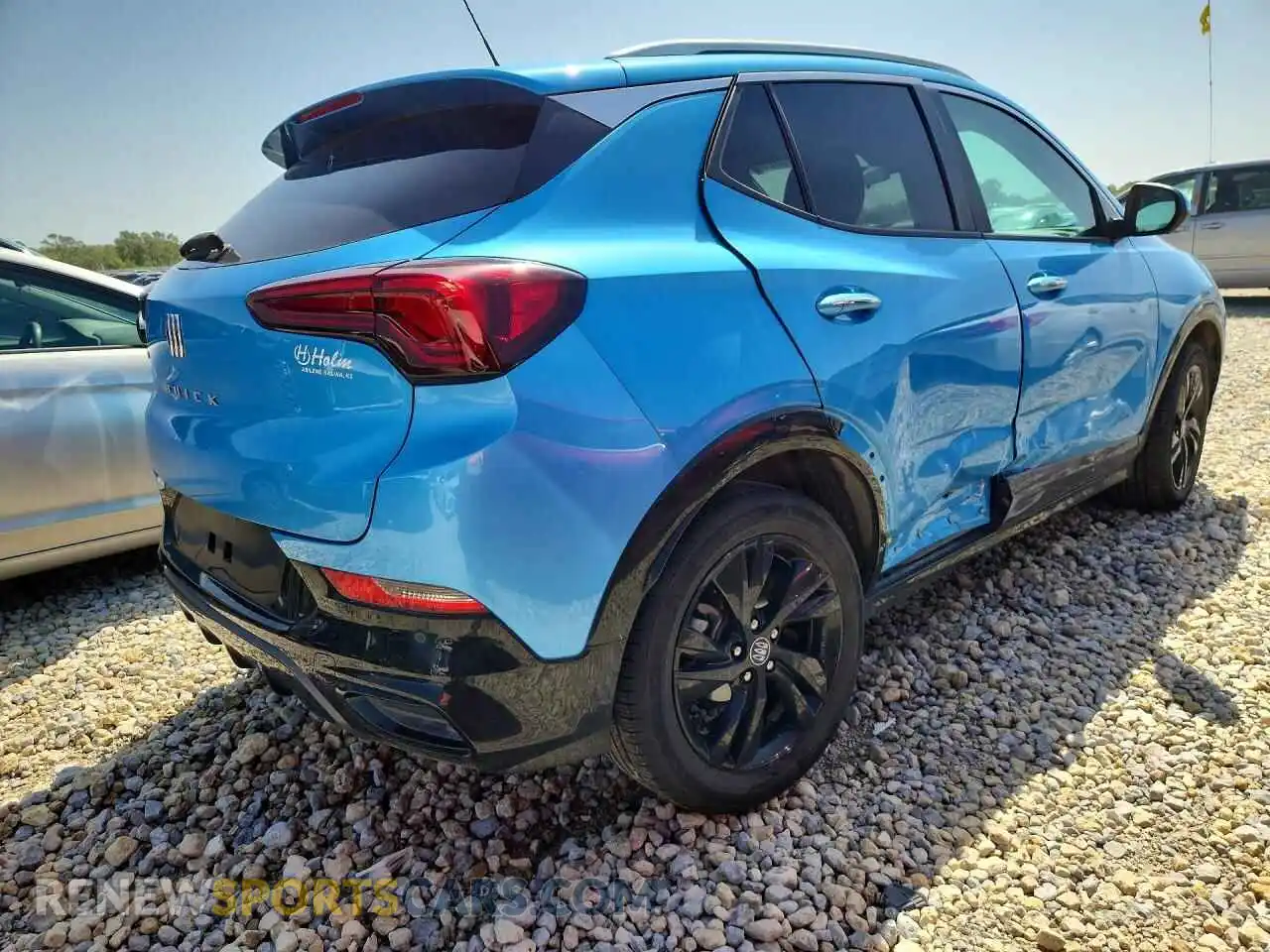 3 fotografías del automóvil dañado KL4AMDSL8SB155338 BUICK ENCORE 2025