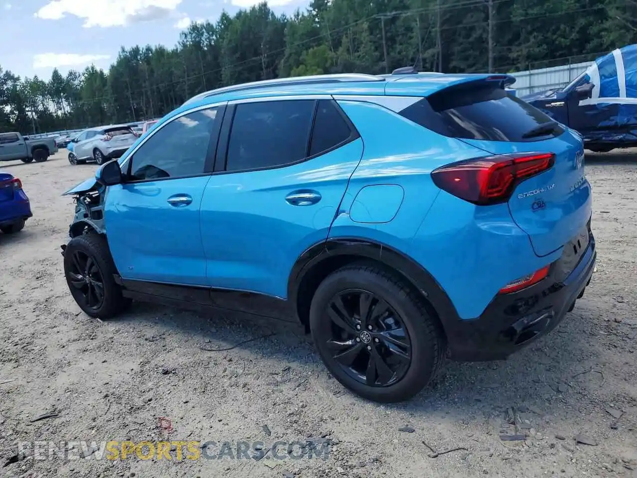 2 fotografías del automóvil dañado KL4AMDSLXSB075426 BUICK ENCORE 2025