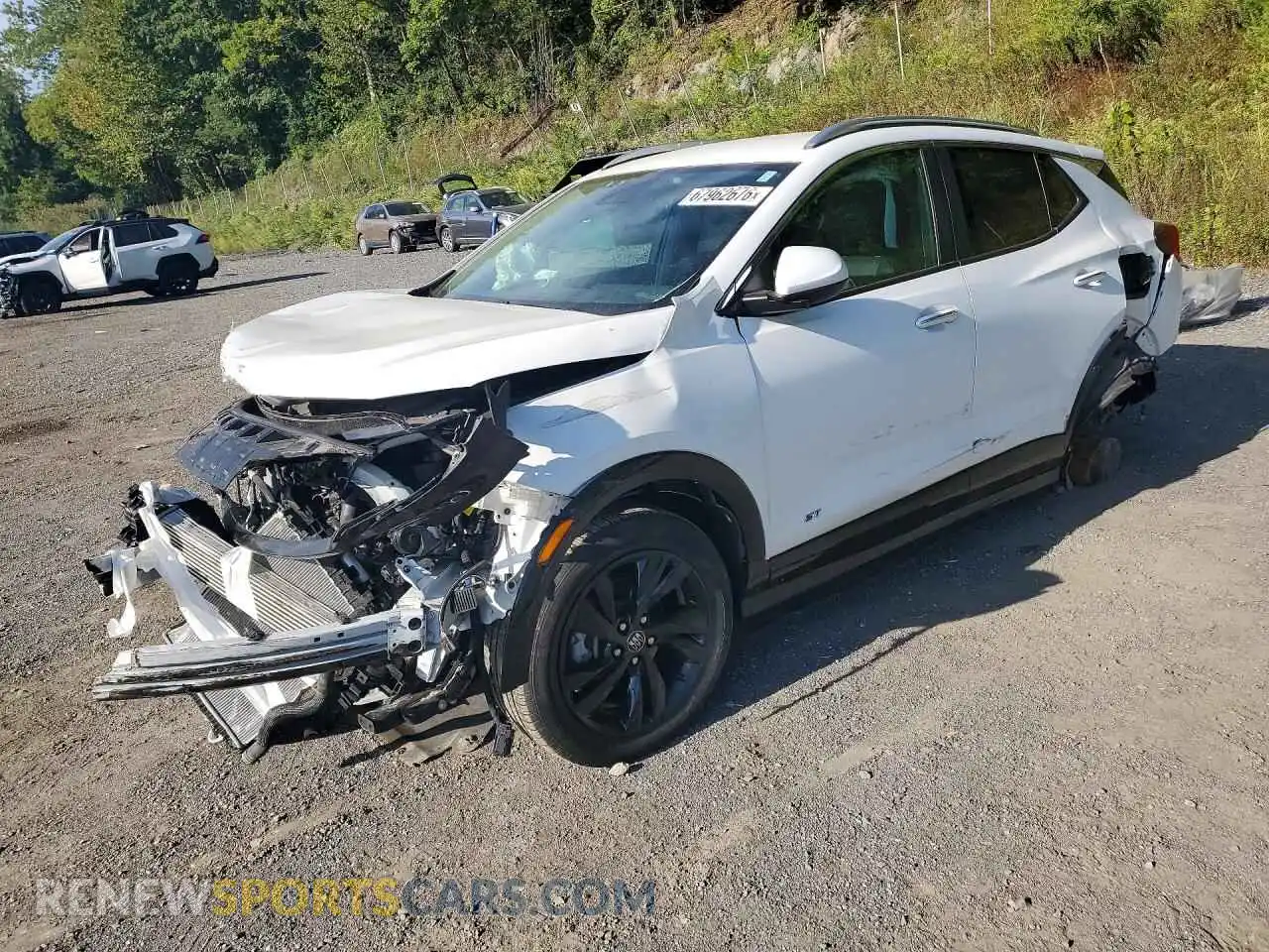 1 Photograph of a damaged car KL4AMESL1SB001883 BUICK ENCORE 2025