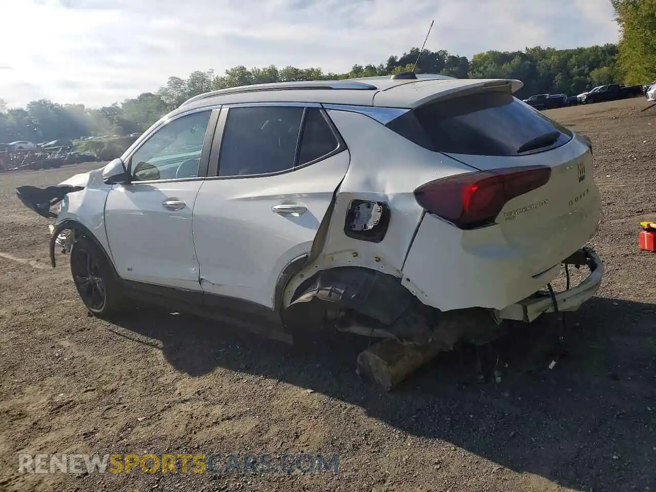 2 Photograph of a damaged car KL4AMESL1SB001883 BUICK ENCORE 2025