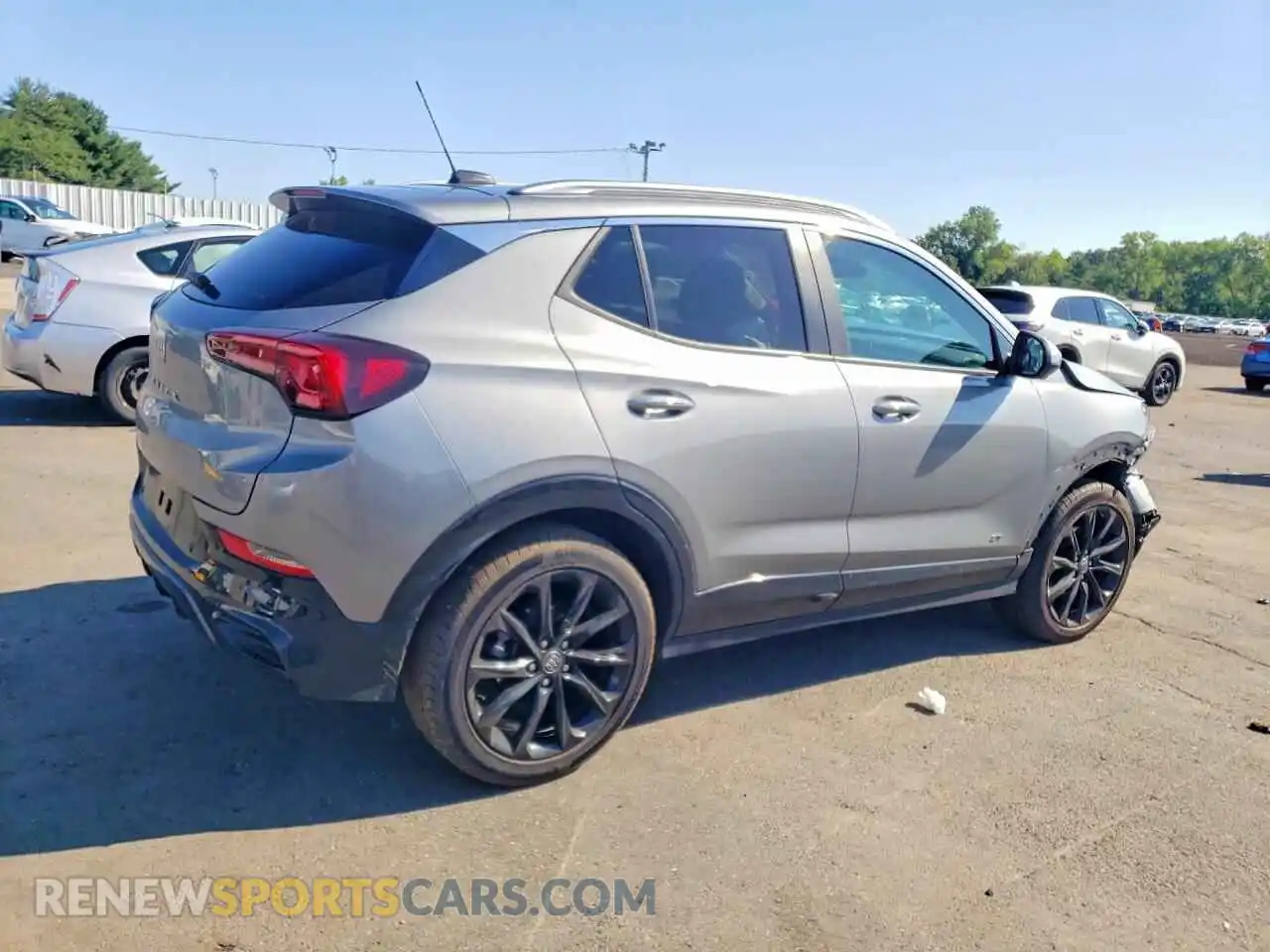 3 fotografías del automóvil dañado KL4AMESL1SB073019 BUICK ENCORE 2025