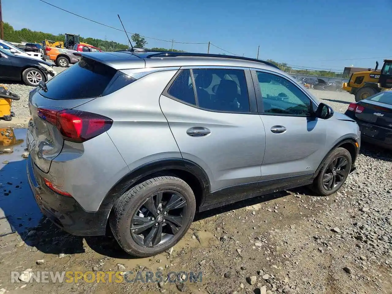 3 Photograph of a damaged car KL4AMESL4SB017172 BUICK ENCORE 2025