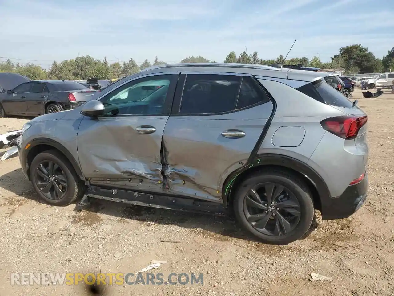 2 Photograph of a damaged car KL4AMESL4SB048888 BUICK ENCORE 2025
