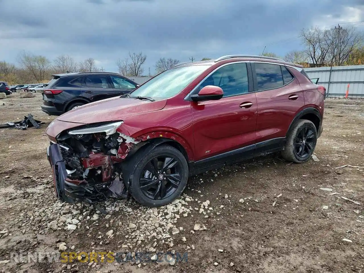 1 Photograph of a damaged car KL4AMESL7SB142540 BUICK ENCORE 2025