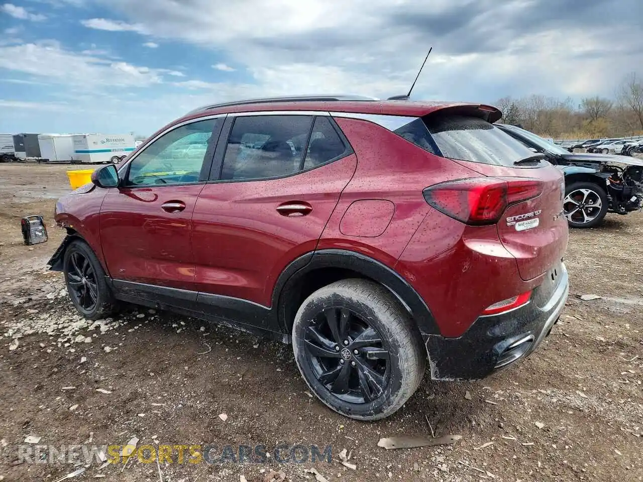 2 Photograph of a damaged car KL4AMESL7SB142540 BUICK ENCORE 2025