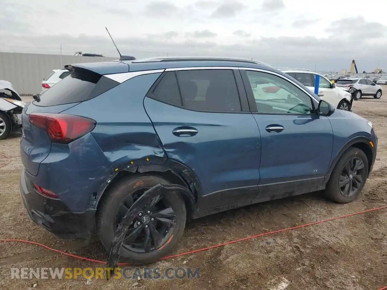 3 Photograph of a damaged car KL4AMESL8SB010483 BUICK ENCORE 2025
