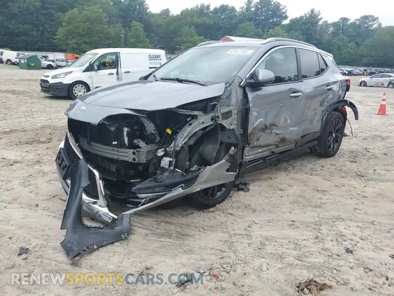 1 Photograph of a damaged car KL4AMESL9SB019077 BUICK ENCORE 2025