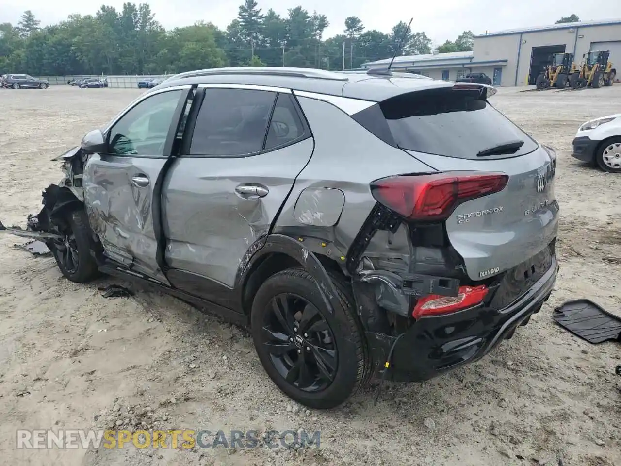 2 Photograph of a damaged car KL4AMESL9SB019077 BUICK ENCORE 2025