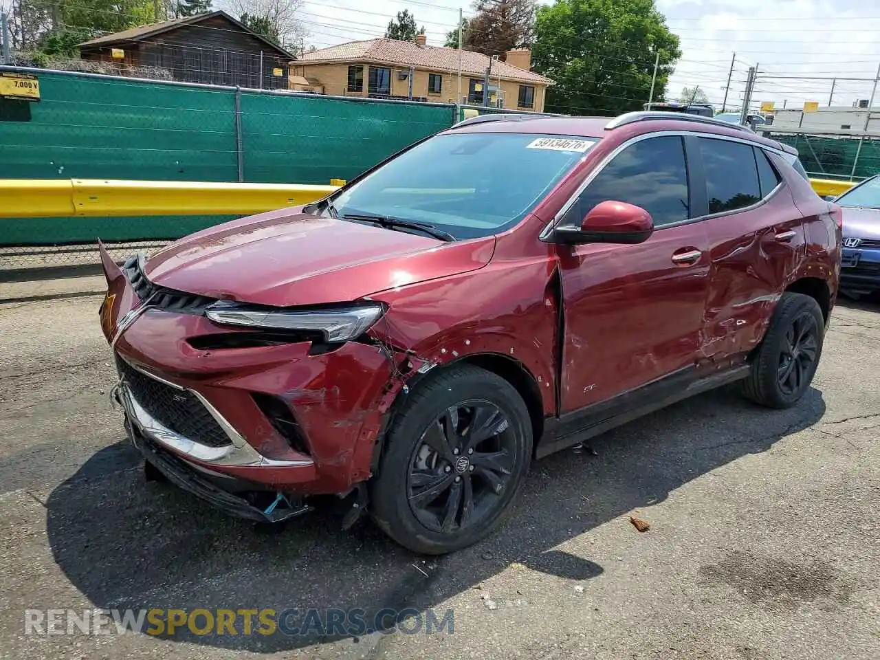 1 Photograph of a damaged car KL4AMESLXSB008279 BUICK ENCORE 2025