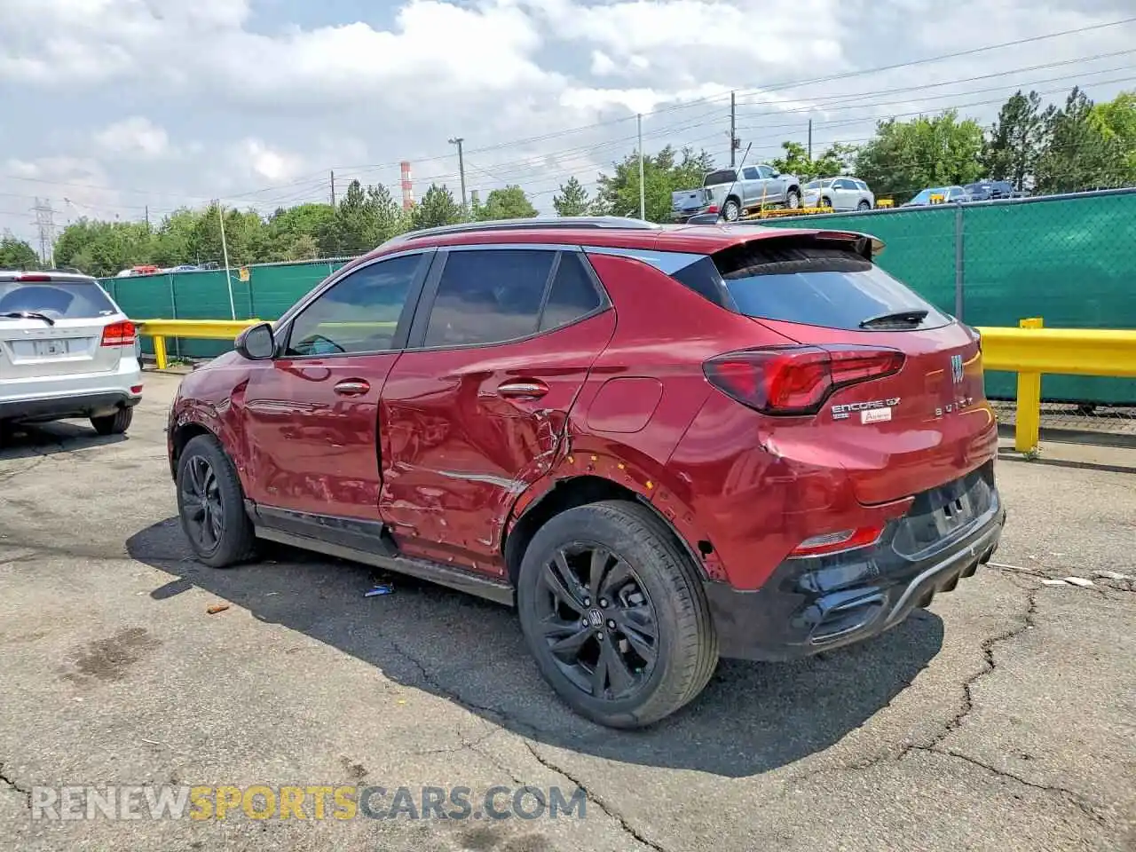 2 Photograph of a damaged car KL4AMESLXSB008279 BUICK ENCORE 2025