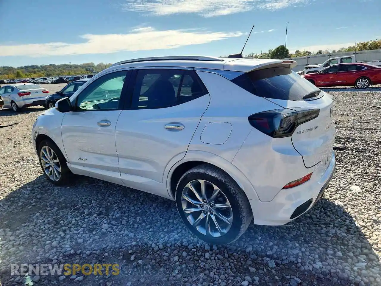2 Photograph of a damaged car KL4AMFSL8SB004155 BUICK ENCORE 2025