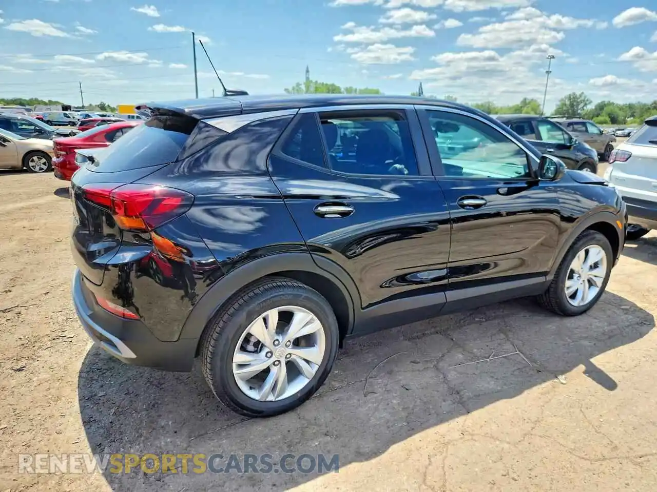 3 fotografías del automóvil dañado KL4AMBSL4TB221387 BUICK ENCORE 2026