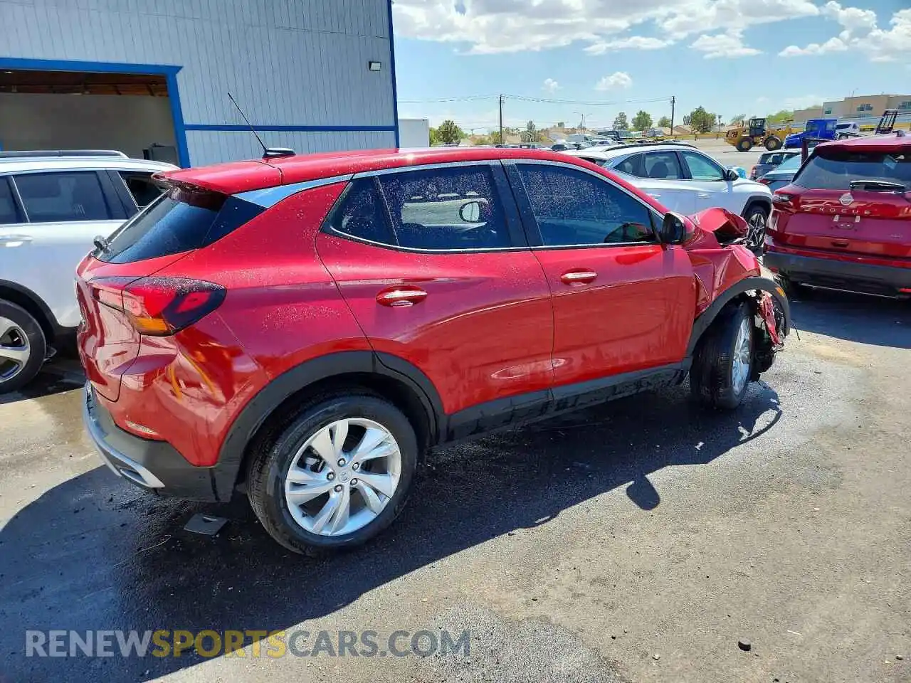 3 fotografías del automóvil dañado KL4AMBSL9TB089260 BUICK ENCORE 2026
