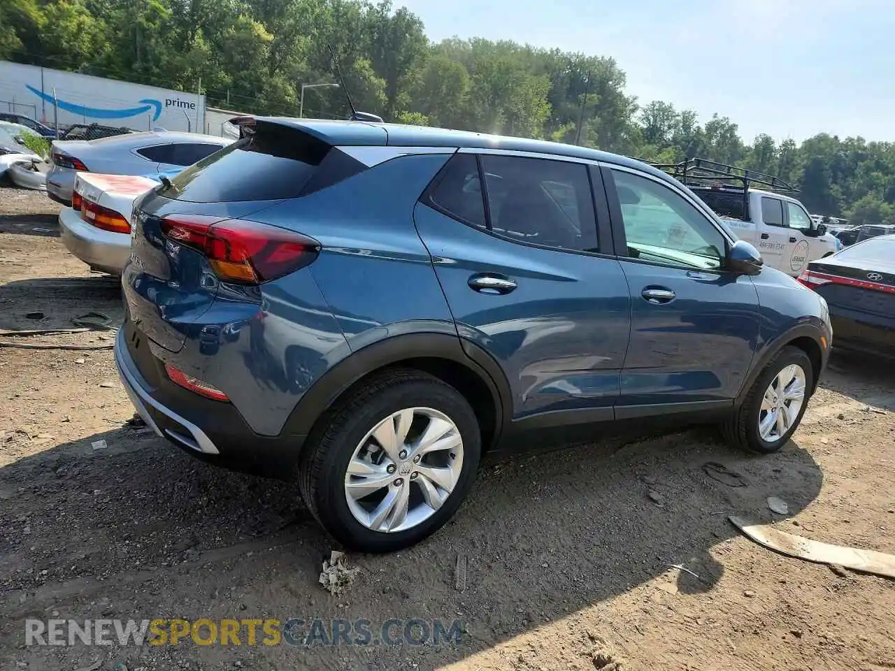 3 fotografías del automóvil dañado KL4AMBSL9TB167472 BUICK ENCORE 2026