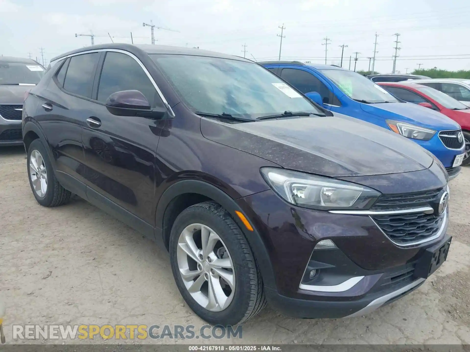1 Photograph of a damaged car KL4MMBS22LB114391 BUICK ENCORE GX 2020