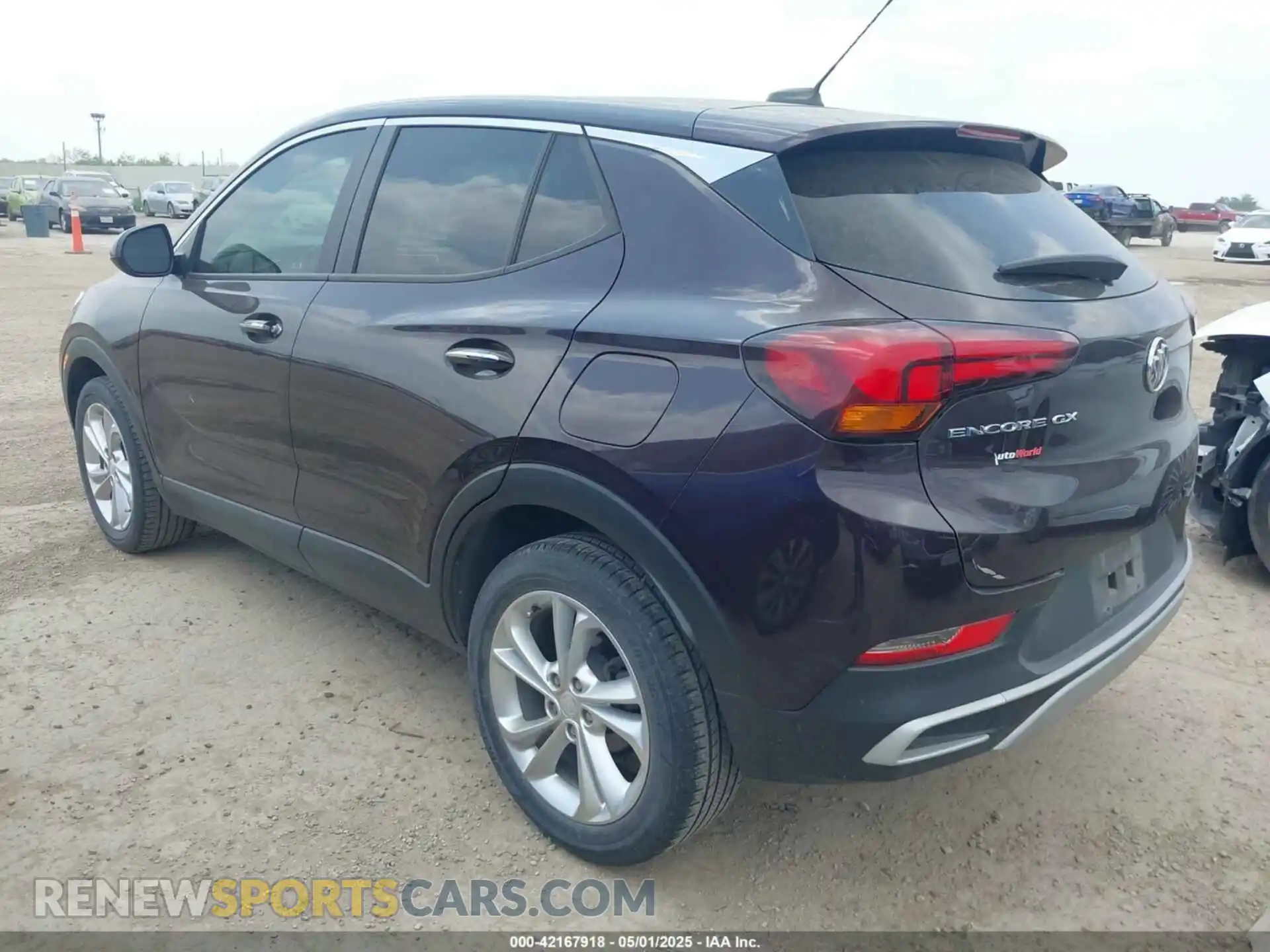 3 Photograph of a damaged car KL4MMBS22LB114391 BUICK ENCORE GX 2020