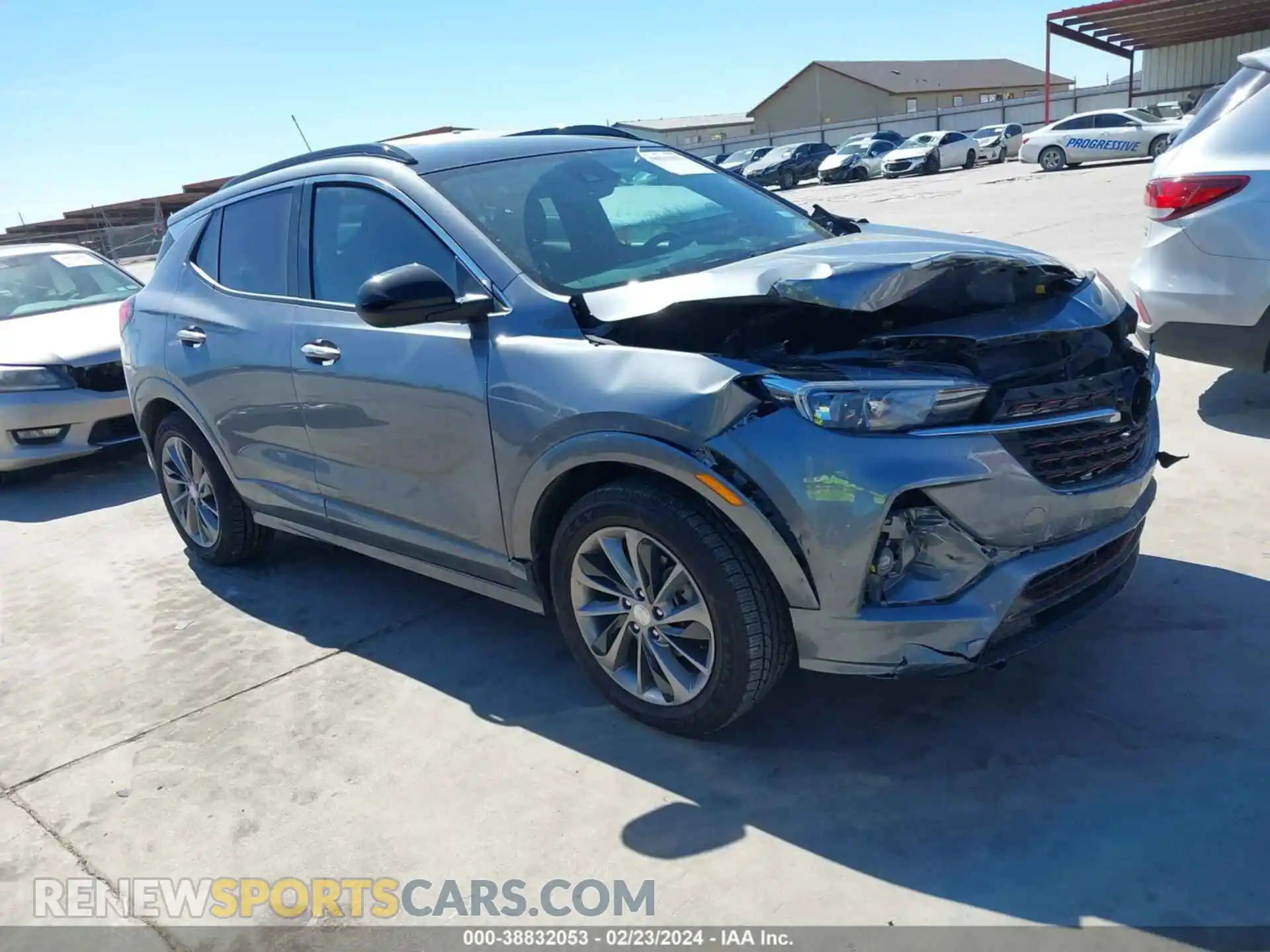 1 Photograph of a damaged car KL4MMBS29LB107096 BUICK ENCORE GX 2020