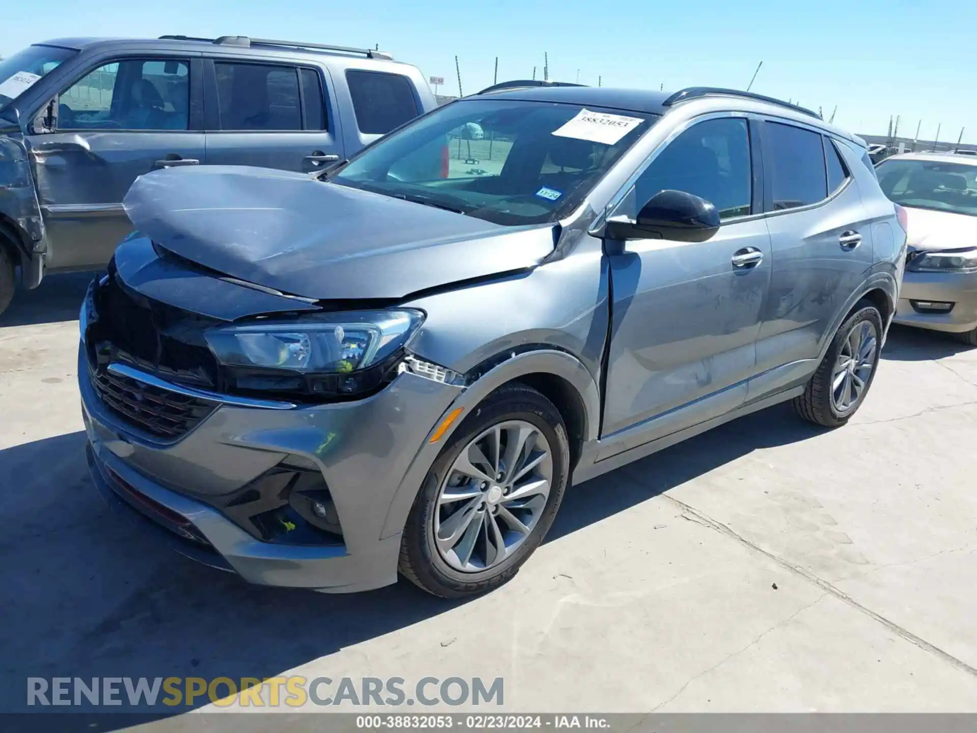 2 Photograph of a damaged car KL4MMBS29LB107096 BUICK ENCORE GX 2020