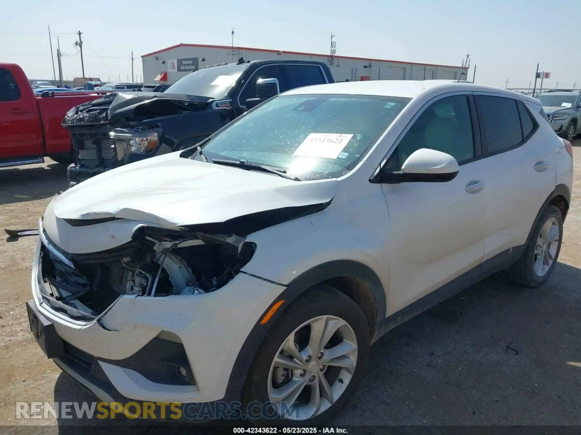 2 Фотография поврежденного автомобиля KL4MMBS2XLB102781 BUICK ENCORE GX 2020