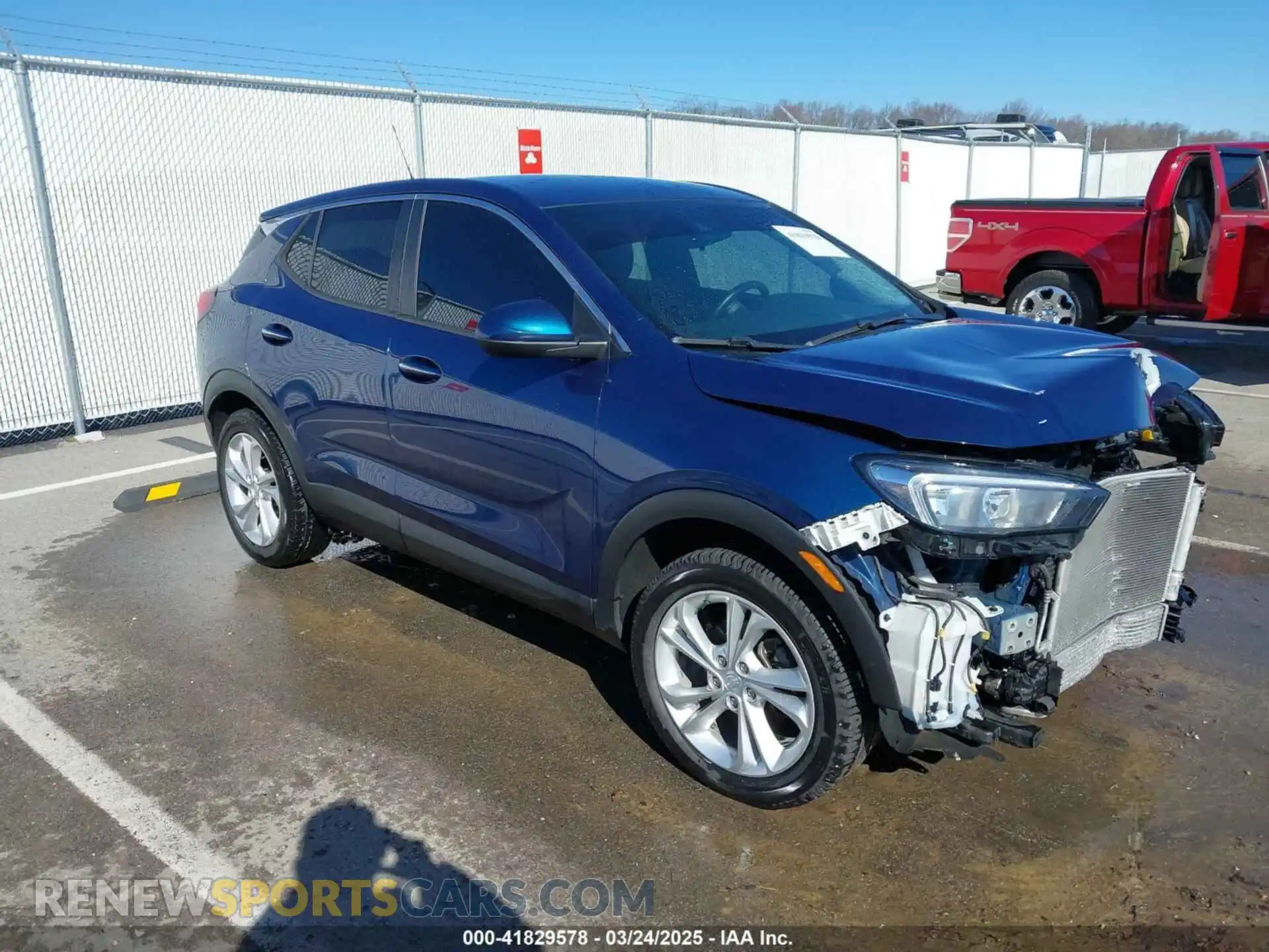 1 Photograph of a damaged car KL4MMCSL4LB064754 BUICK ENCORE GX 2020