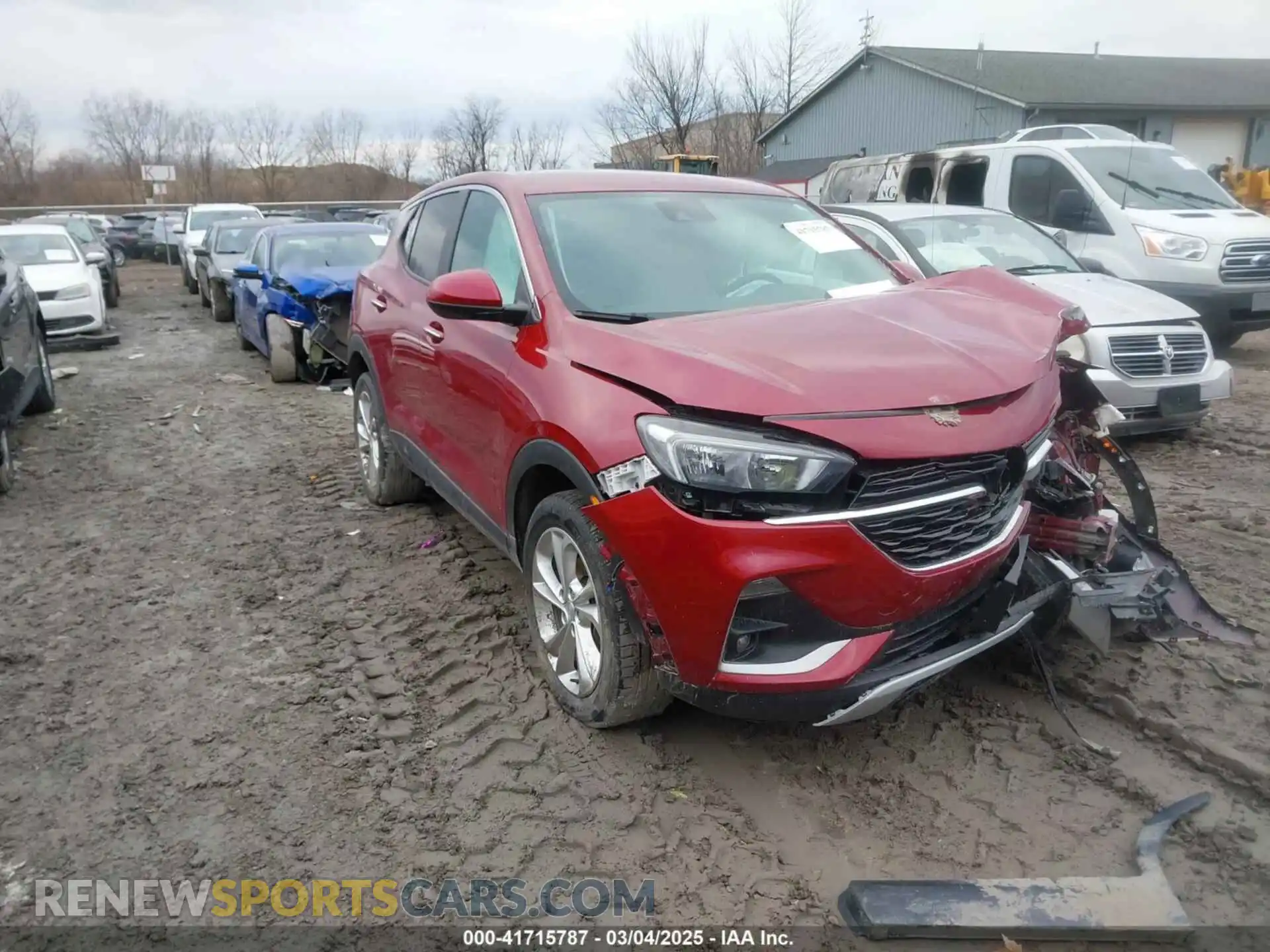 1 Photograph of a damaged car KL4MMCSL4LB102256 BUICK ENCORE GX 2020
